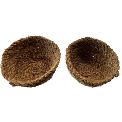 brown coconut nest