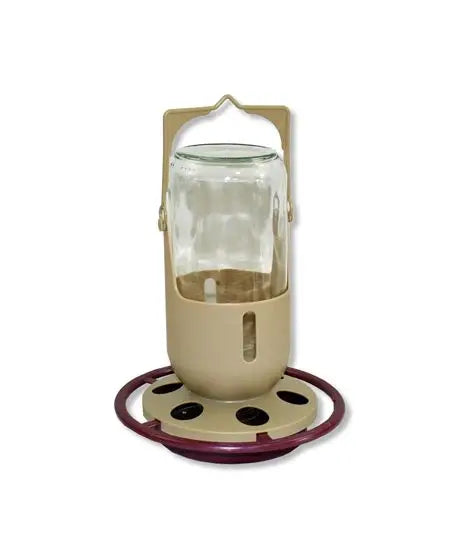 hanging glass avairy drinker